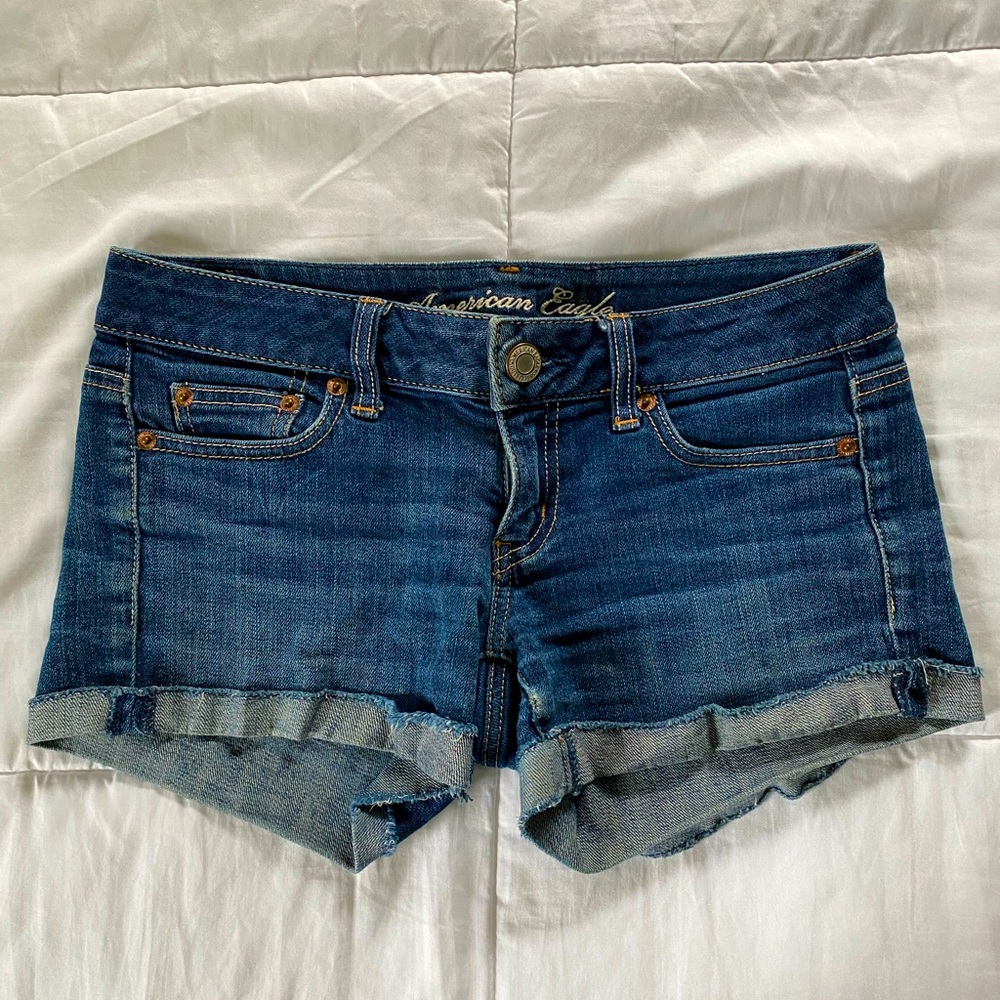 American Eagle Denim Low Rise Shorts